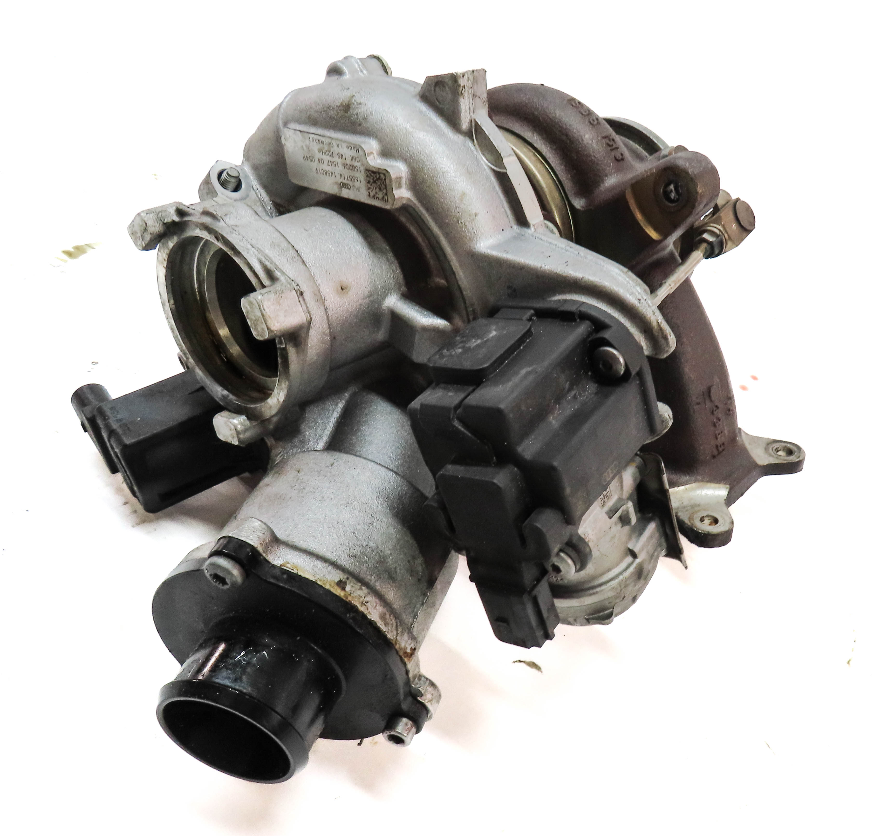 15-16 AUDI S3 (8V) 2.0L TURBO CYFB ENGINE TURBOCHARGER TURBO CHARGER ASSEMBLY — exact item pictured